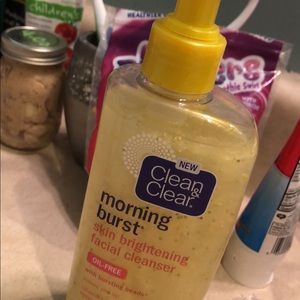 Morning face wash